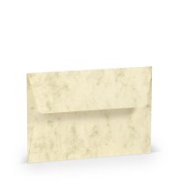 Paperado-Haftklebeumschlag B6 m. Sf., Chamois Marmora -...