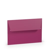 Paperado-Haftklebeumschlag B6 m. Sf., Amarena -...