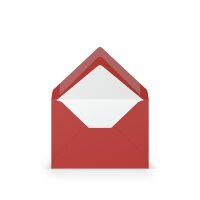 Paperado-Briefumschlag DIN C7 m. Sf., Tomate - Rössler - 164007126
