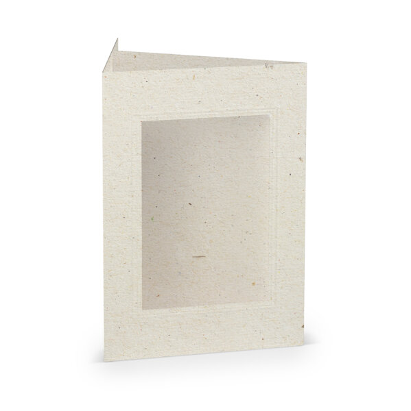 Paperado-Karte Ft.B6 PP-eckig, Terra Vanilla - Rössler - 164033623