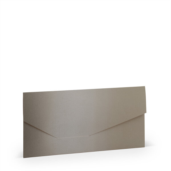 Paperado-Geschenkkarte DL, Taupe metallic - Rössler - 164066411