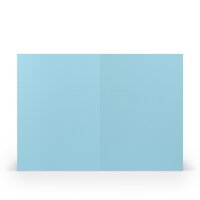 Paperado-Karte DIN A6 hd-pl, Aqua - Rössler - 164070124