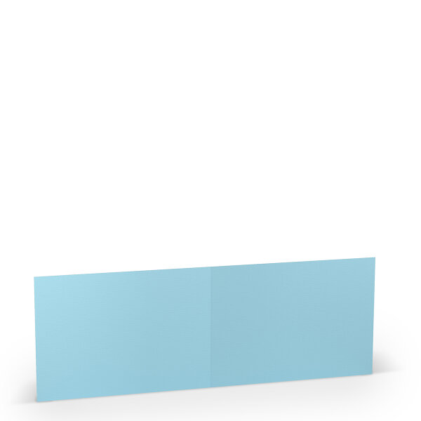 Paperado-Karte B6 220 g/m² ld-pl, Aqua - Rössler - 164076124