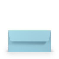 Coloretti-5er Pack Briefumschläge DL, himmelblau - Rössler - 220702517