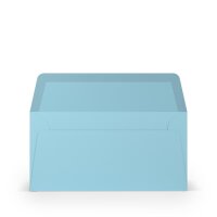 Coloretti-5er Pack Briefumschläge DL, himmelblau - Rössler - 220702517