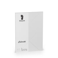 Coloretti-5er Pack Briefumschläge B6, Hellgrau -...
