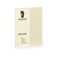 Coloretti-5er Pack Tischkarte A7, creme - Rössler -...