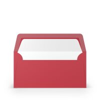 Paperado-5er Pack Briefumschläge DL m. Sf., Rot - Rössler - 1103002036