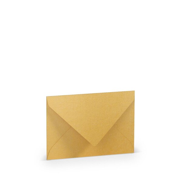 Paperado-5er Pack Briefumschläge DIN C7 , Gold - Rössler - 1103007075