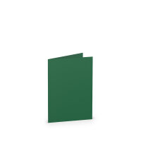 Paperado-5er Pack Karten DIN A7hd, Tannengrün -...