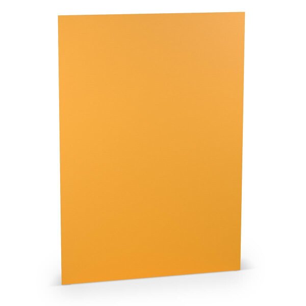 Paperado-5er Pack Blätter DIN A4 220, Ocker - Rössler - 1103012043