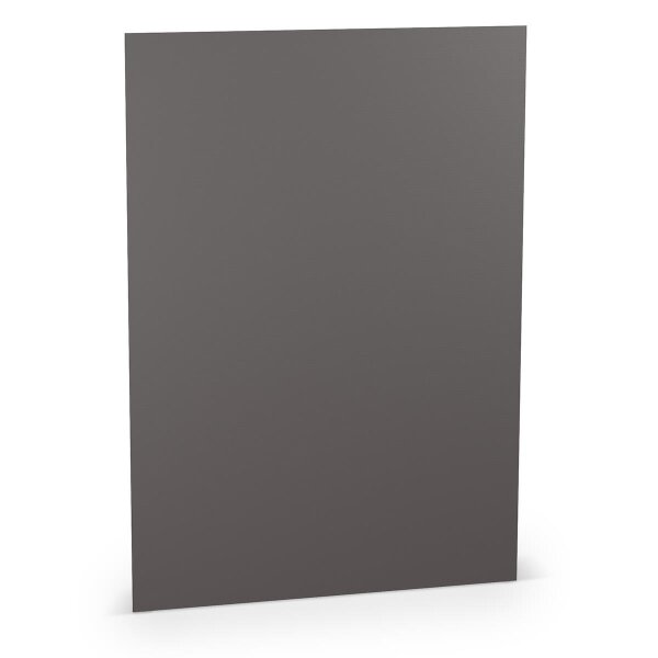 Paperado-10er Pack Blätter DIN A4 160, Schiefer - Rössler - 1103026176