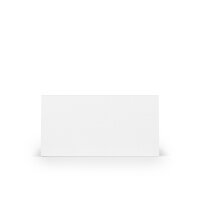 Paperado-5er Pack Tischkarten 100x100, Weiß -...