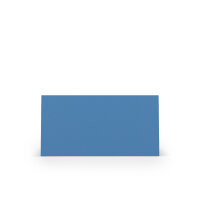 Paperado-5er Pack Tischkarten 100x100, Stahlblau -...