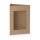 Paperado-5er Pack PP-Karten eckig Ft.B6, Kraft - Rössler - 1103033062