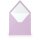 Paperado-5er Pack Briefumschläge 164x164 m. Sf., orchidee - Rössler - 1103040045