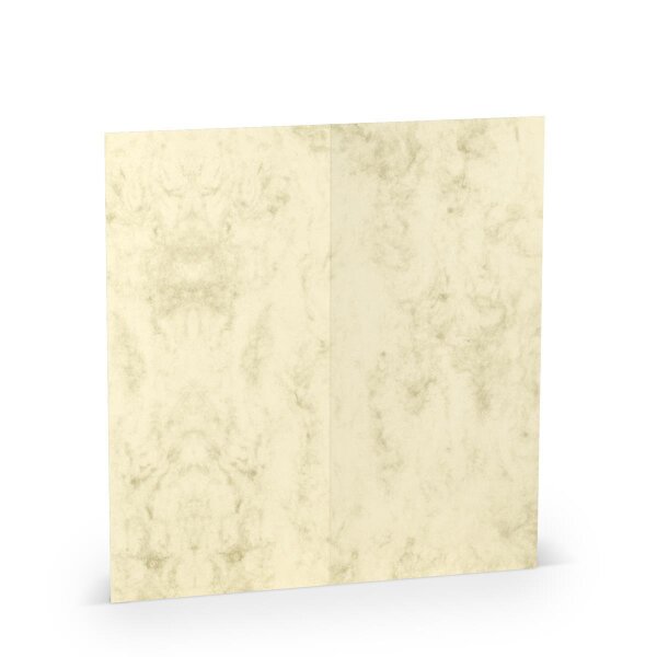 Paperado-5er Pack Karten DL hd-pl, Chamois Marmora - Rössler - 1103069006
