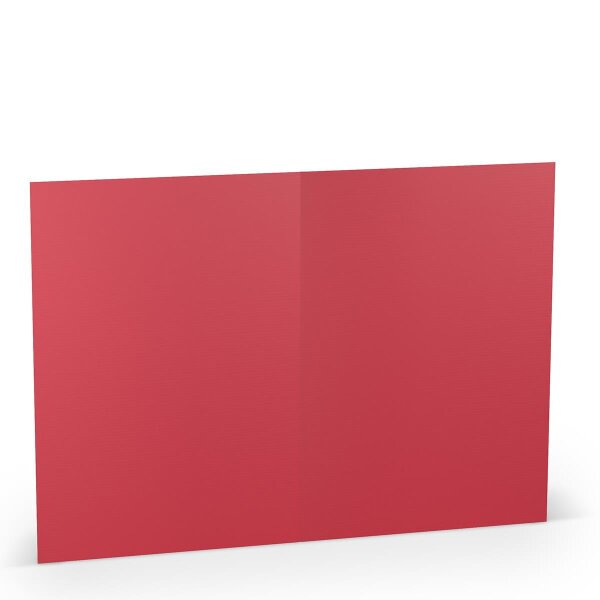 Paperado-5er Pack Karten DIN A5 hd-pl, Rot - Rössler - 1103071036