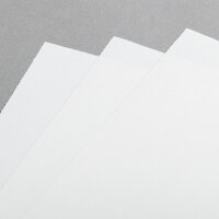 Bütten Blätter A4, weiss (ohne WZ)