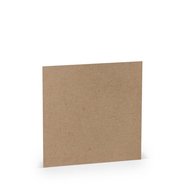 Creative shop Einlegekarte 145x145 mm, Kraft 240g/m² - Rössler - 1641110062