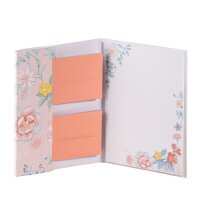 Coral Flowers - Briefpapierpack 10/10 -185x250/Ft.7 -...