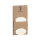 Geschenklabel Danke 6x cotton white /HF gold - Rössler - 140610500002
