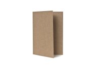 Design-RC® Klappkarte HD 105 x 148 mm A6, braun, 350gm