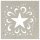 Fliegender Stanzer Stern mit Ornament - Artoz - 137603-100