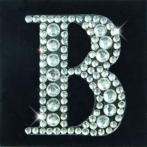 Strass Monogramm B - Artoz - 137602-02