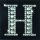 Strass Monogramm H - Artoz - 137602-08