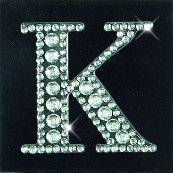 Strass Monogramm K - Artoz - 137602-11
