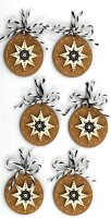 3D Artwork - Sticker Weihnachtskugel kraft - Artoz -...