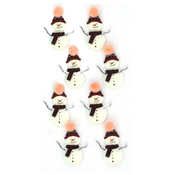 3D Artwork - Sticker Schneemann - Artoz - 185500-321