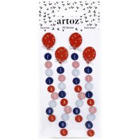 3D Artwork - Sticker Einladung - Artoz - 185570-107