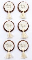 3D Artwork - Sticker Tassel thank you - Artoz - 185570-97