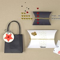 Sticker Strass Herz rot - Artoz - 185620-170