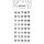 Sticker Strass Herz silber - Artoz - 185620-172