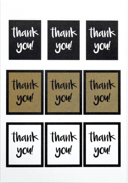 Sticker Thank you - Artoz - 185680-18