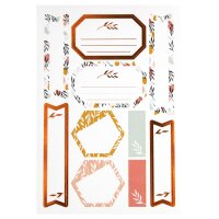 Sticker Etiketten happy - Artoz - 185680-29