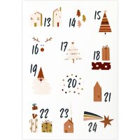 Adventskalendersticker Figurativ - Artoz - 185681-05