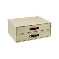 Nordiska Schubladenbox Leinen - Artoz - 141104-04